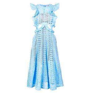 ‼️SOLD VIA EMT‼️ Self-Portrait Midi Azalea dress